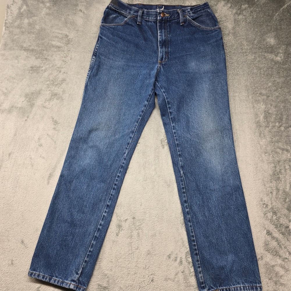 Red Kap Mens Straight Leg Denim Work Jeans 34x34 Medium Wash PD52DNO Rugged